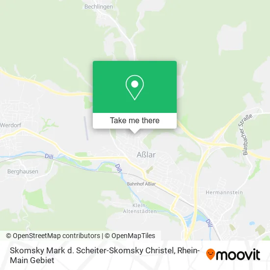 Карта Skomsky Mark d. Scheiter-Skomsky Christel