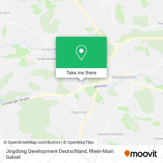 Jingdong Development Deutschland map