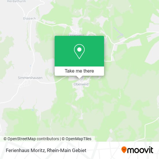 Карта Ferienhaus Moritz