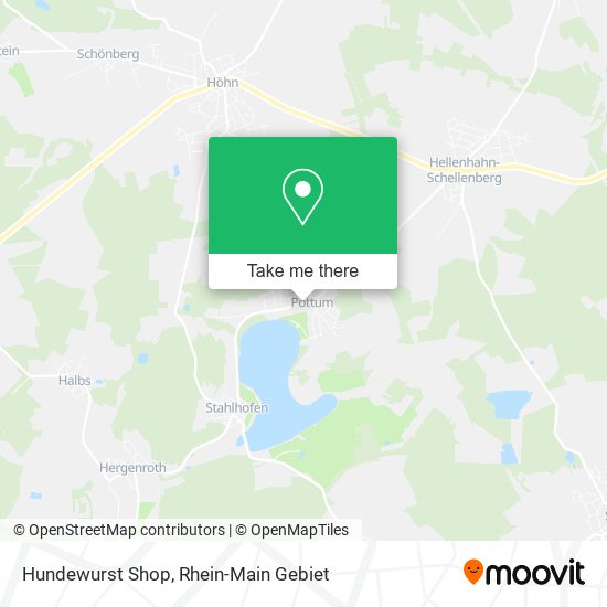 Hundewurst Shop map