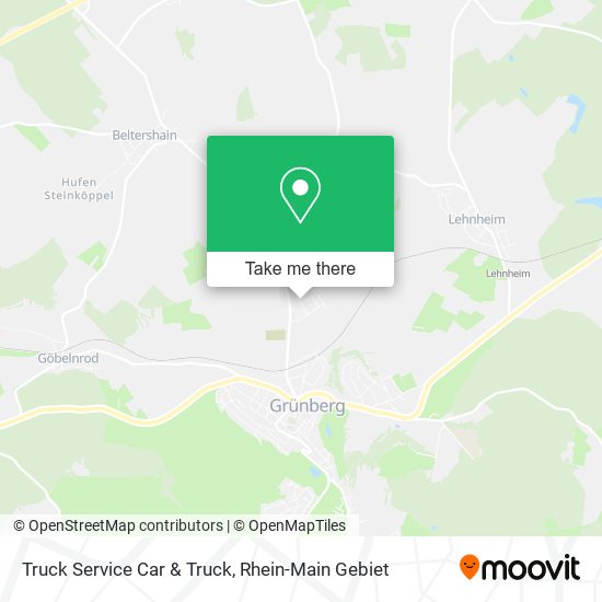 Truck Service Car & Truck map