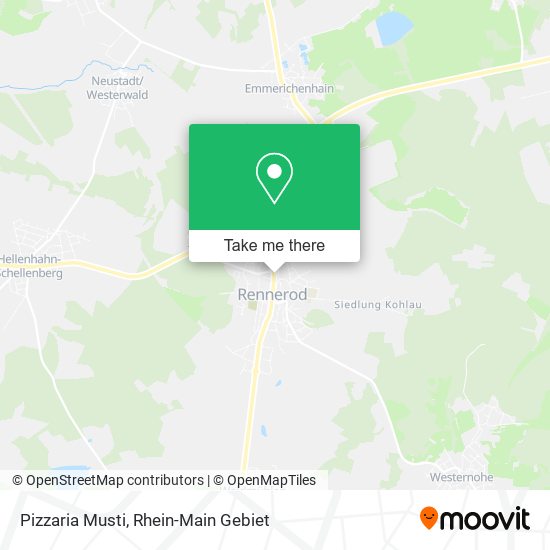 Pizzaria Musti map