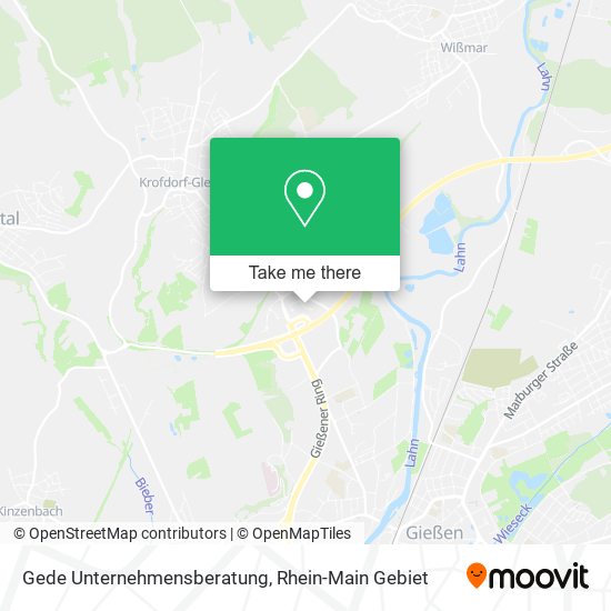 Gede Unternehmensberatung map