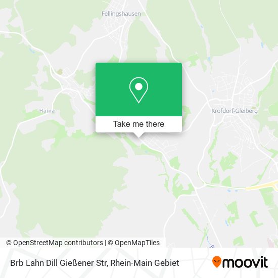 Brb Lahn Dill Gießener Str map