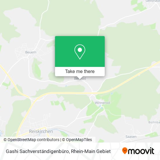 Gashi Sachverständigenbüro map