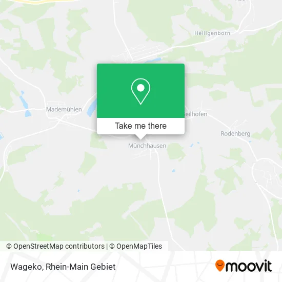 Карта Wageko