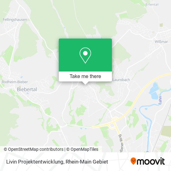 Livin Projektentwicklung map