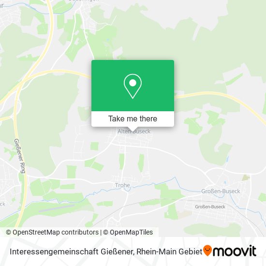 Interessengemeinschaft Gießener map