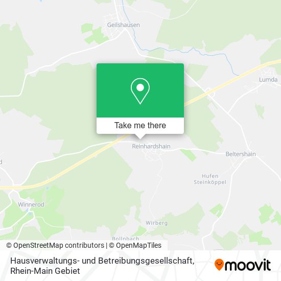 Hausverwaltungs- und Betreibungsgesellschaft map