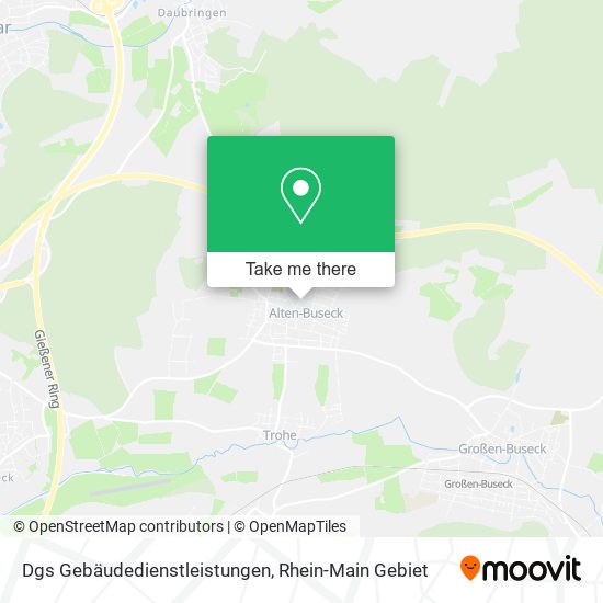 Dgs Gebäudedienstleistungen map