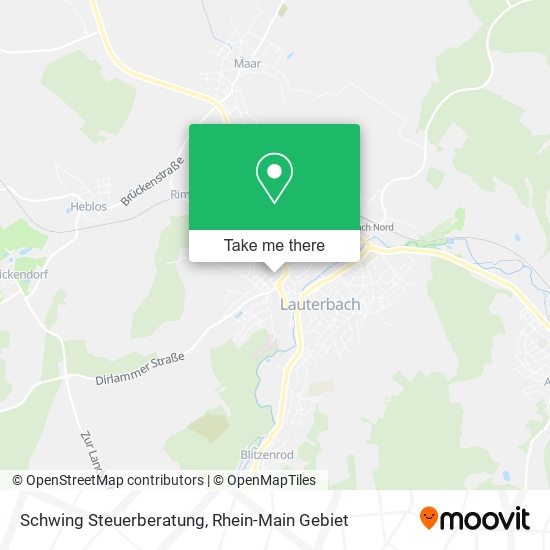 Schwing Steuerberatung map