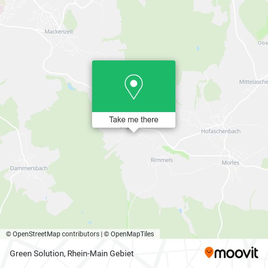 Green Solution map