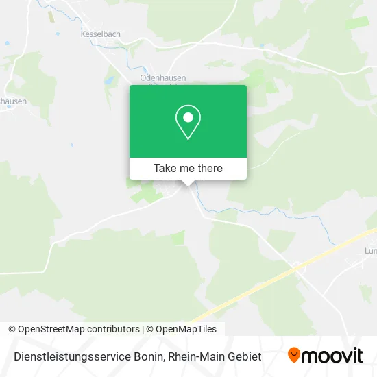 Карта Dienstleistungsservice Bonin