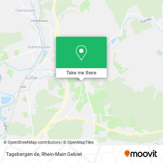 Tagebergen de map