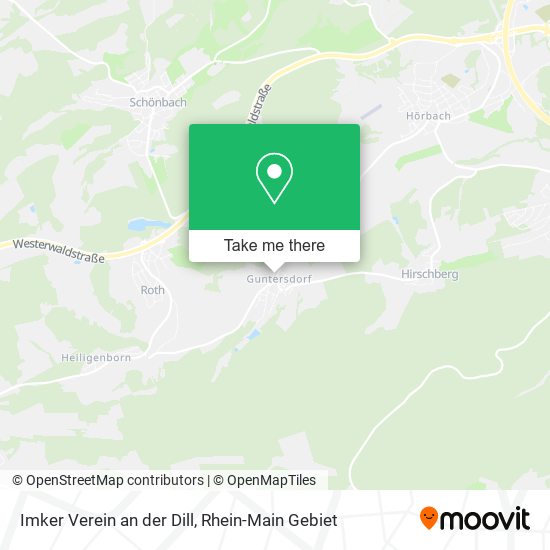 Imker Verein an der Dill map