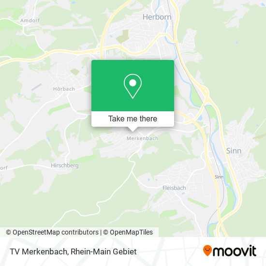 TV Merkenbach map