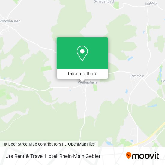 Jts Rent & Travel Hotel map