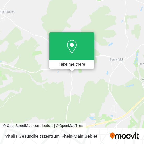 Vitalis Gesundheitszentrum map