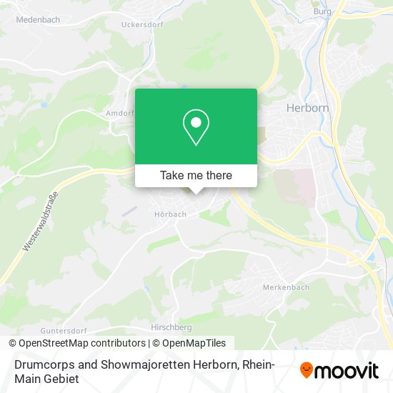 Drumcorps and Showmajoretten Herborn map