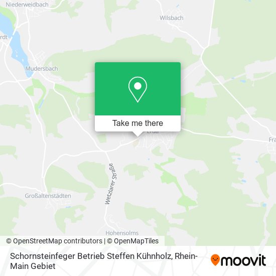 Schornsteinfeger Betrieb Steffen Kühnholz map