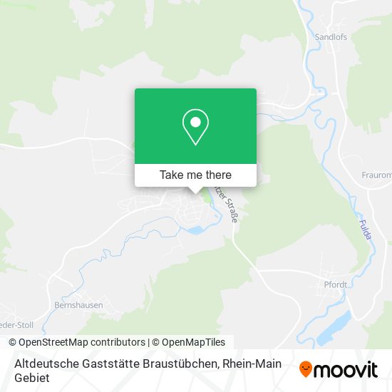 Карта Altdeutsche Gaststätte Braustübchen