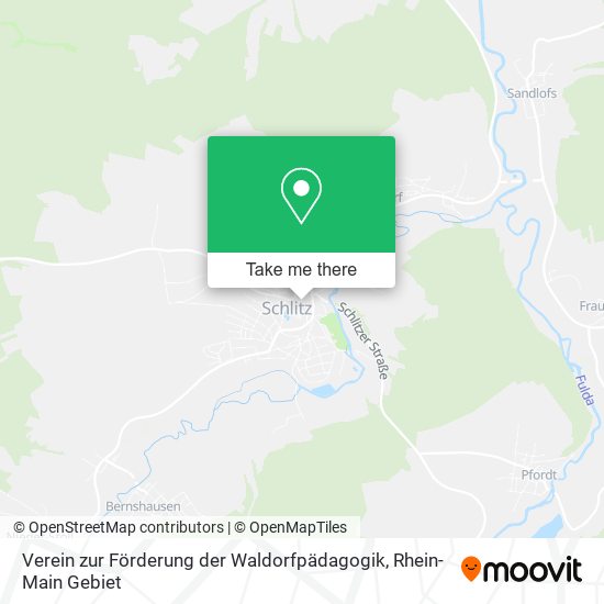 Verein zur Förderung der Waldorfpädagogik map