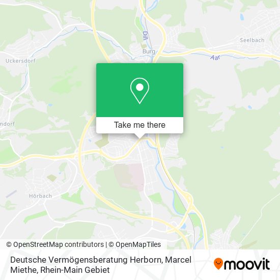 Deutsche Vermögensberatung Herborn, Marcel Miethe map