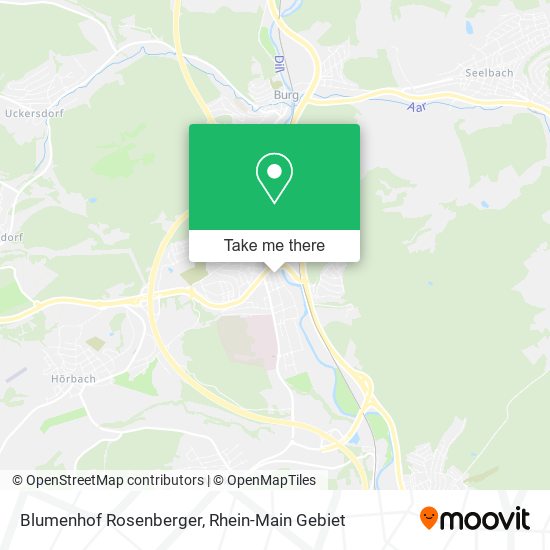 Blumenhof Rosenberger map