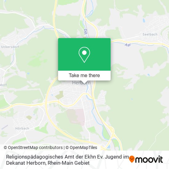 Religionspädagogisches Amt der Ekhn Ev. Jugend im Dekanat Herborn map