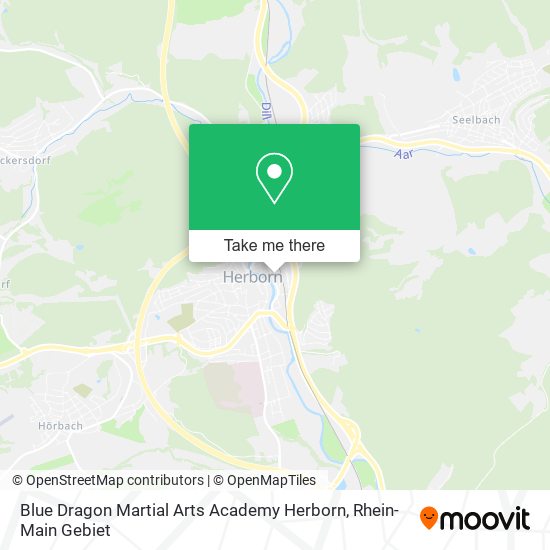 Blue Dragon Martial Arts Academy Herborn map