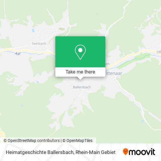 Heimatgeschichte Ballersbach map