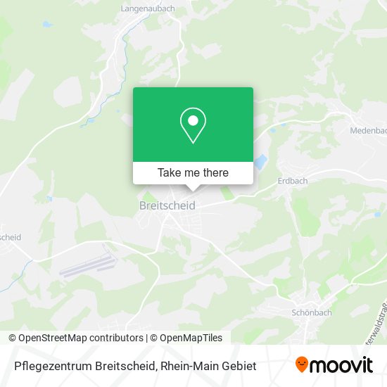 Pflegezentrum Breitscheid map