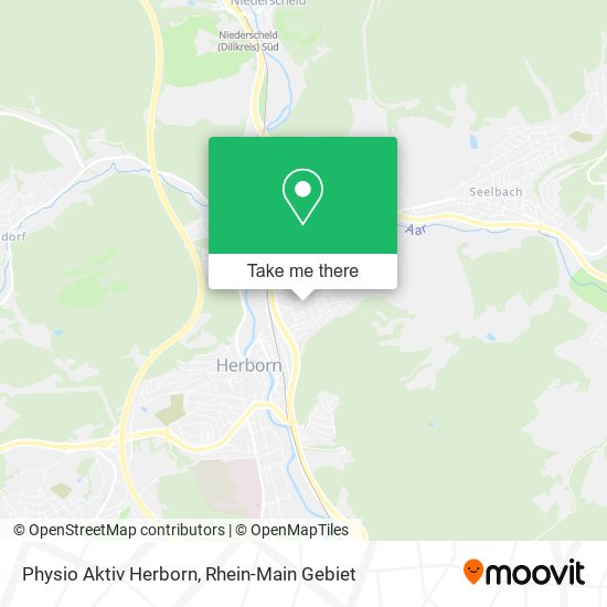 Physio Aktiv Herborn map