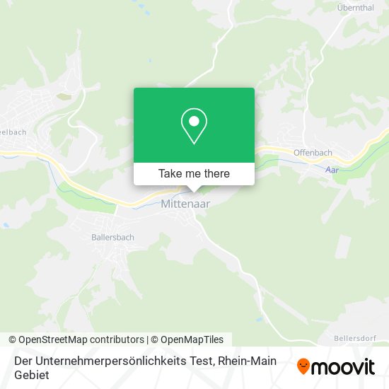 Der Unternehmerpersönlichkeits Test map