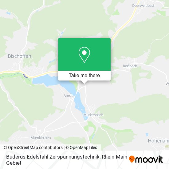 Buderus Edelstahl Zerspannungstechnik map