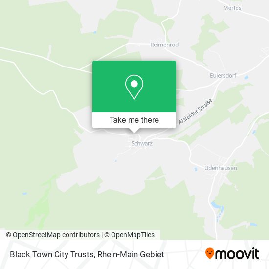 Black Town City Trusts map