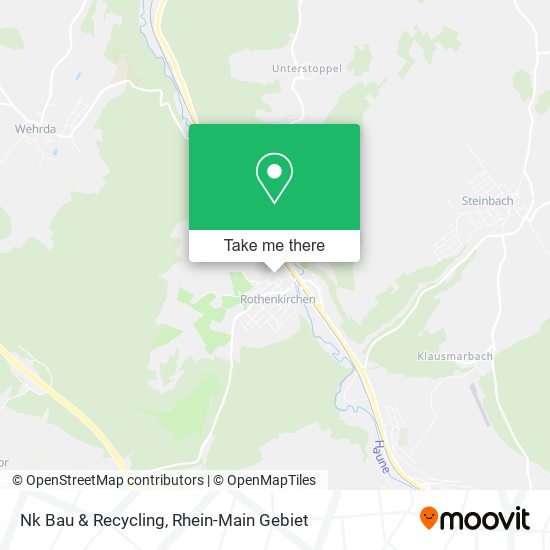 Nk Bau & Recycling map