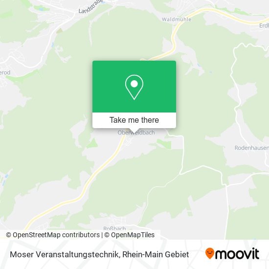 Moser Veranstaltungstechnik map