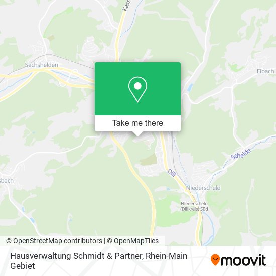 Hausverwaltung Schmidt & Partner map