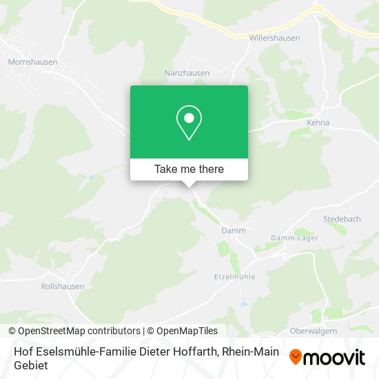 Hof Eselsmühle-Familie Dieter Hoffarth map