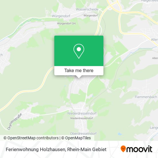 Ferienwohnung Holzhausen map