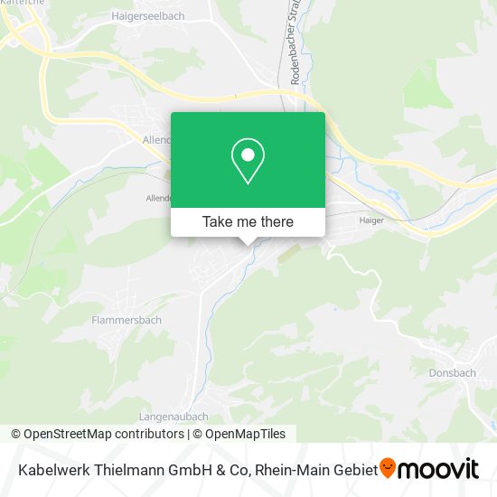 Kabelwerk Thielmann GmbH & Co map