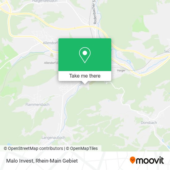 Malo Invest map