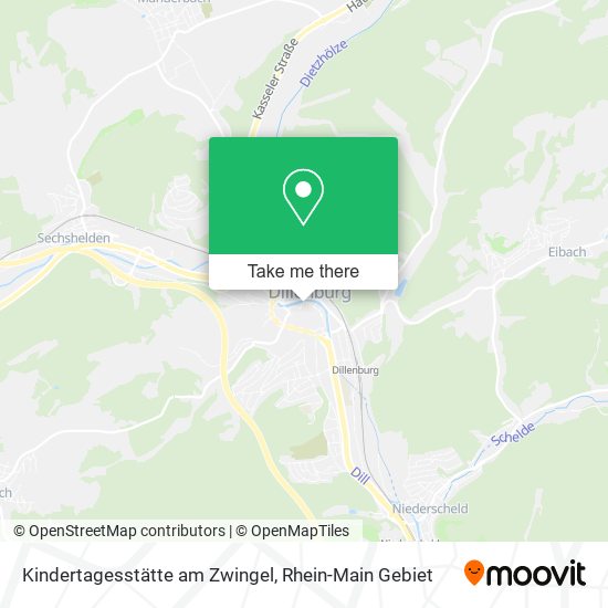 Kindertagesstätte am Zwingel map