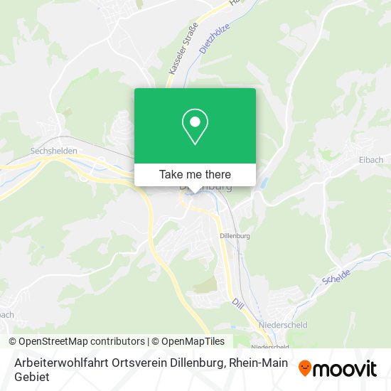 Arbeiterwohlfahrt Ortsverein Dillenburg map