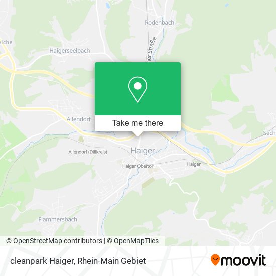 cleanpark Haiger map