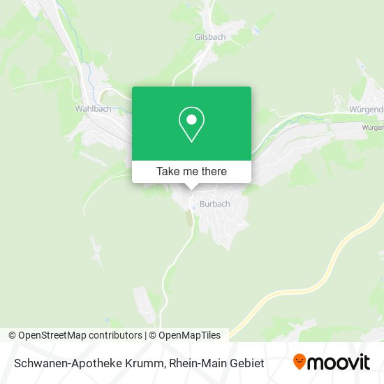 Schwanen-Apotheke Krumm map