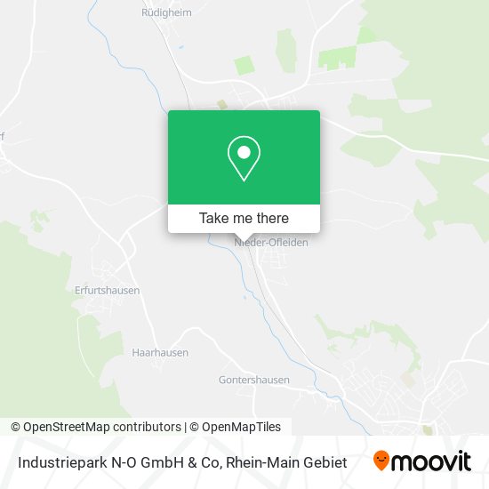 Industriepark N-O GmbH & Co map