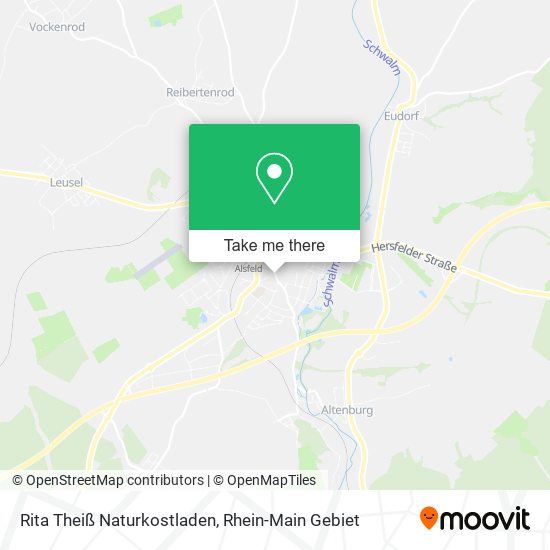 Rita Theiß Naturkostladen map