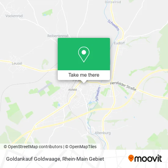 Карта Goldankauf Goldwaage